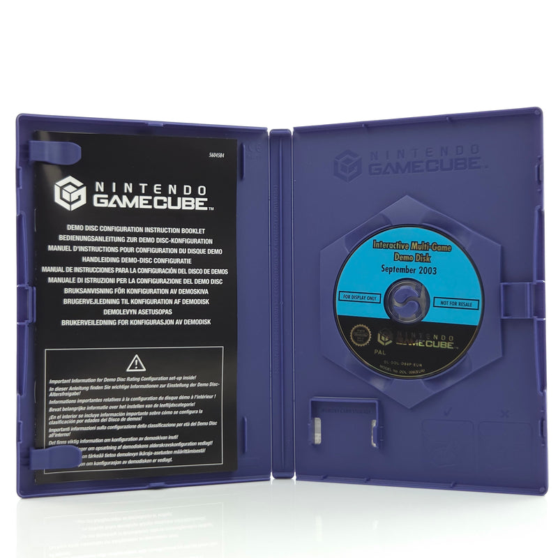 Nintendo GameCube Zubehör : Interactive Multi-Game Demo Disk September 2003 OVP