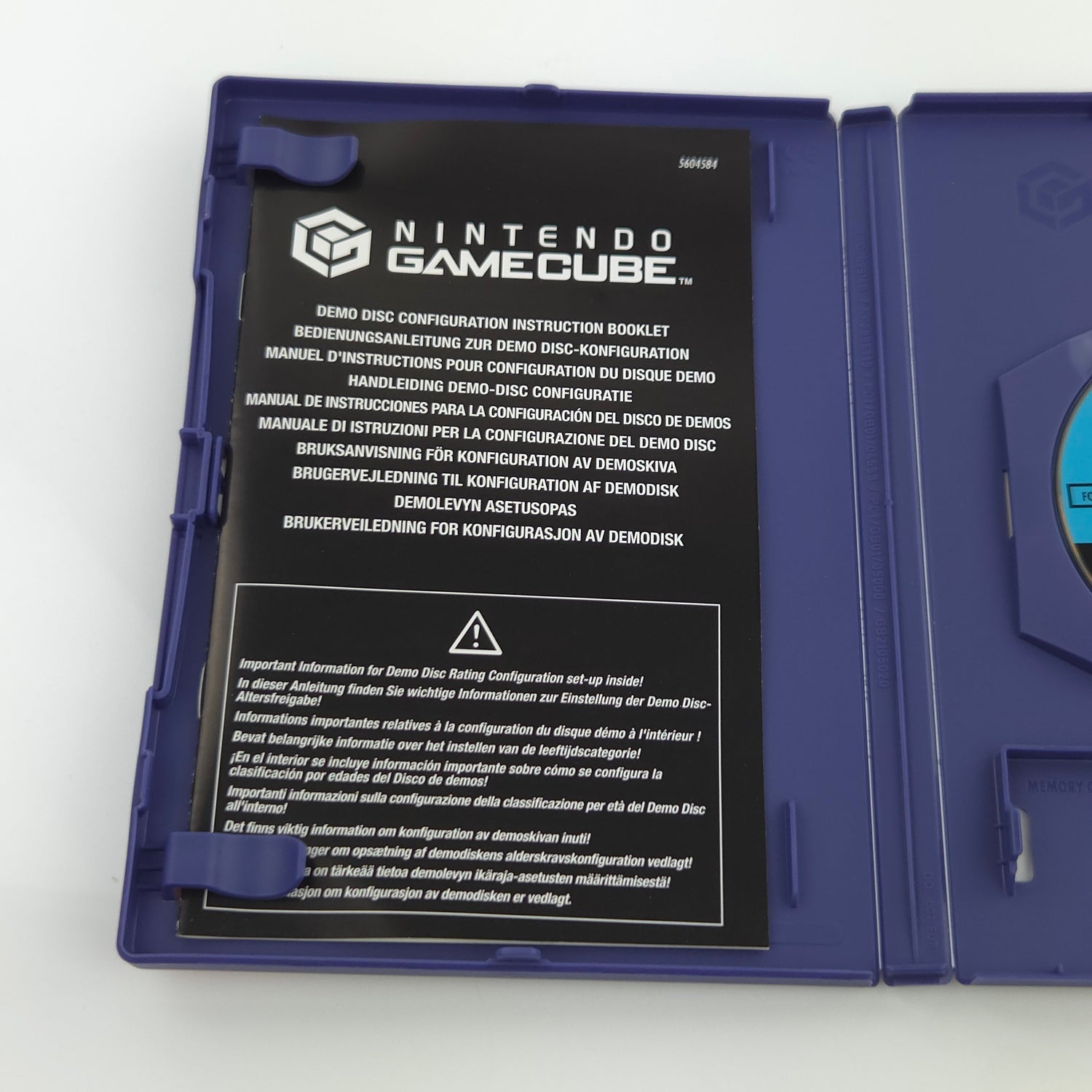 Nintendo GameCube Zubehör : Interactive Multi-Game Demo Disk September 2003 OVP