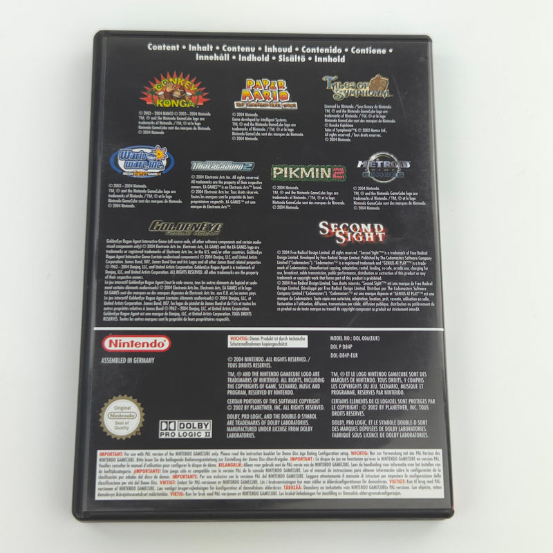 Nintendo GameCube Zubehör : Interactive Multi-Game Demo Disk November 2004 OVP