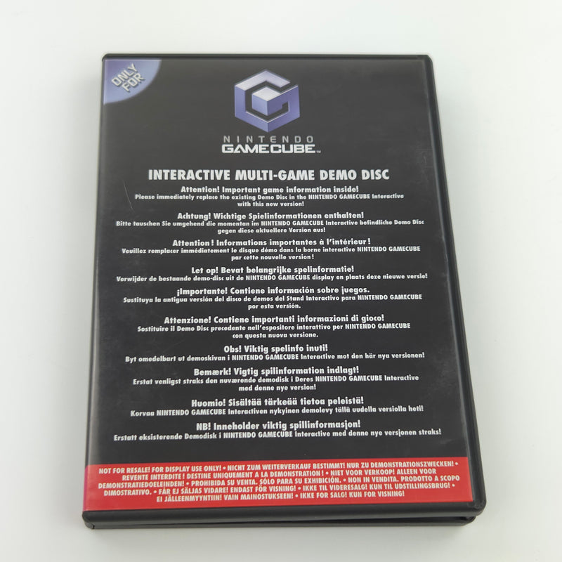 Nintendo GameCube Zubehör : Interactive Multi-Game Demo Disk November 2004 OVP