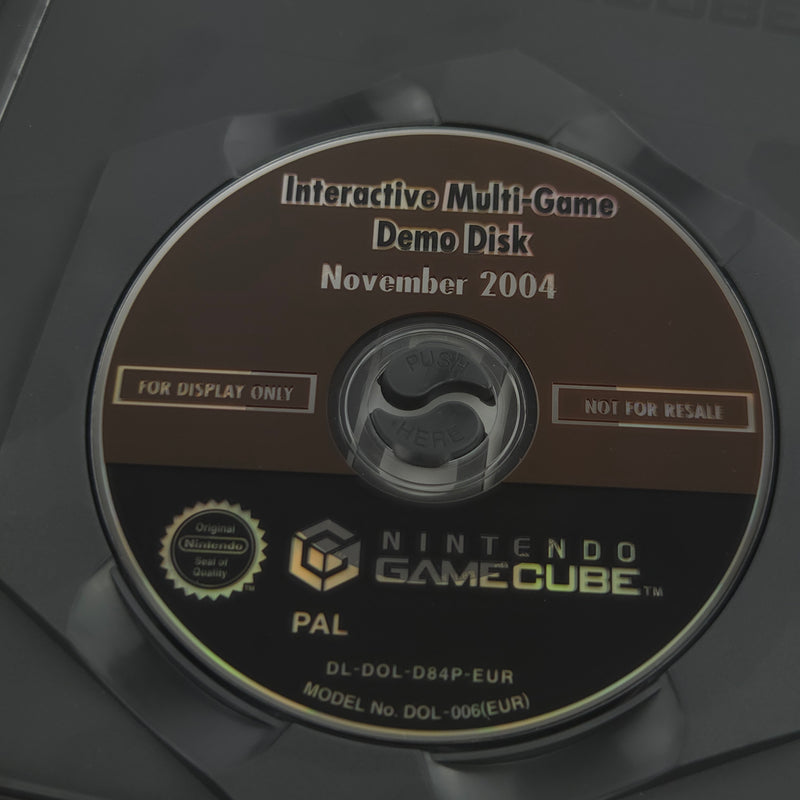 Nintendo GameCube Zubehör : Interactive Multi-Game Demo Disk November 2004 OVP