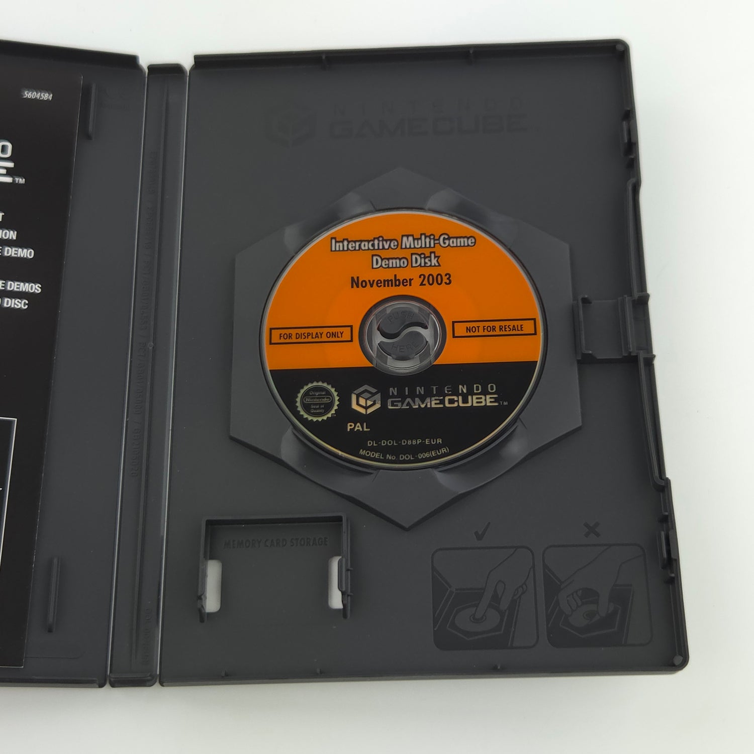 Nintendo GameCube Zubehör : Interactive Multi-Game Demo Disk November 2003 OVP