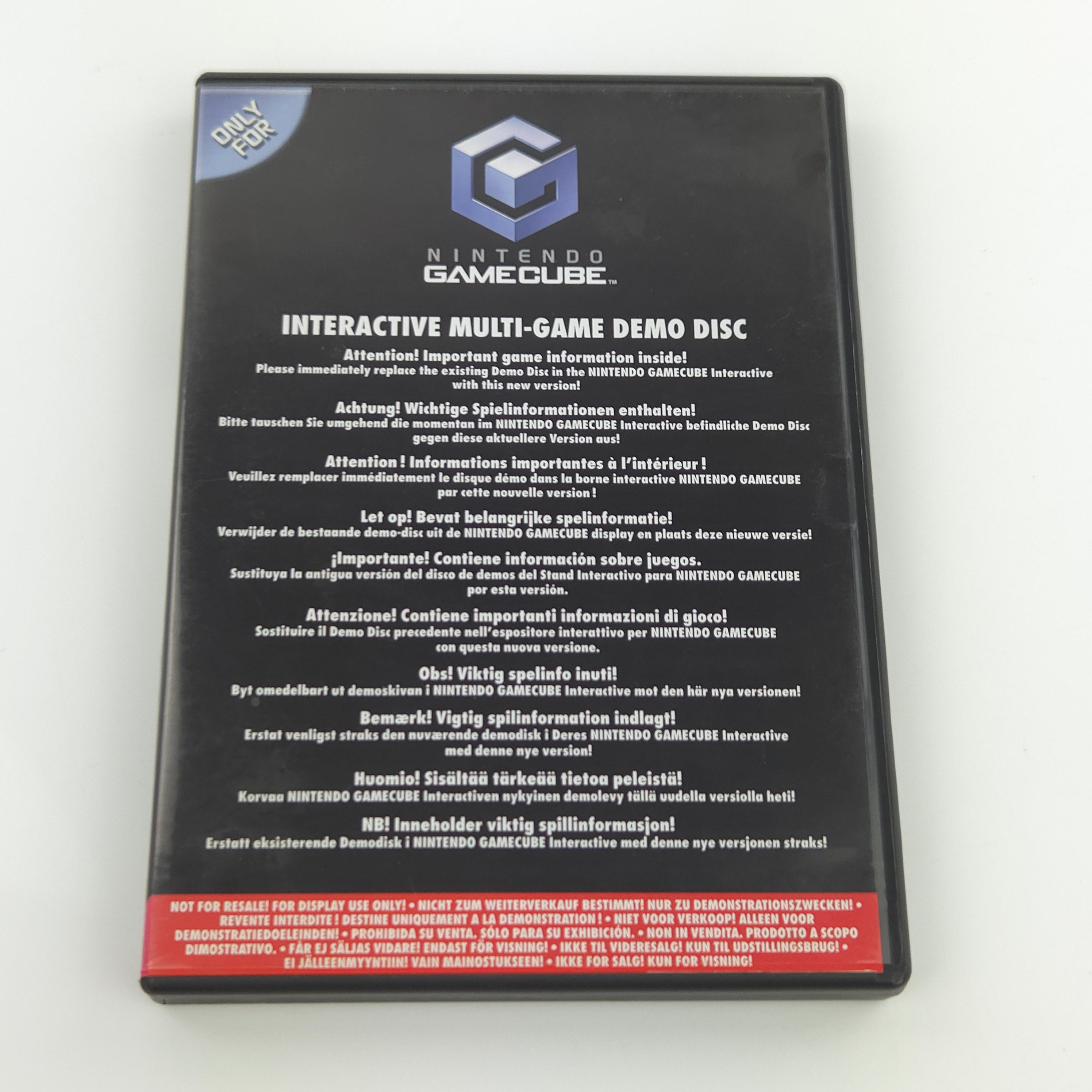 Nintendo GameCube Zubehör : Interactive Multi-Game Demo Disk May 2004 OVP