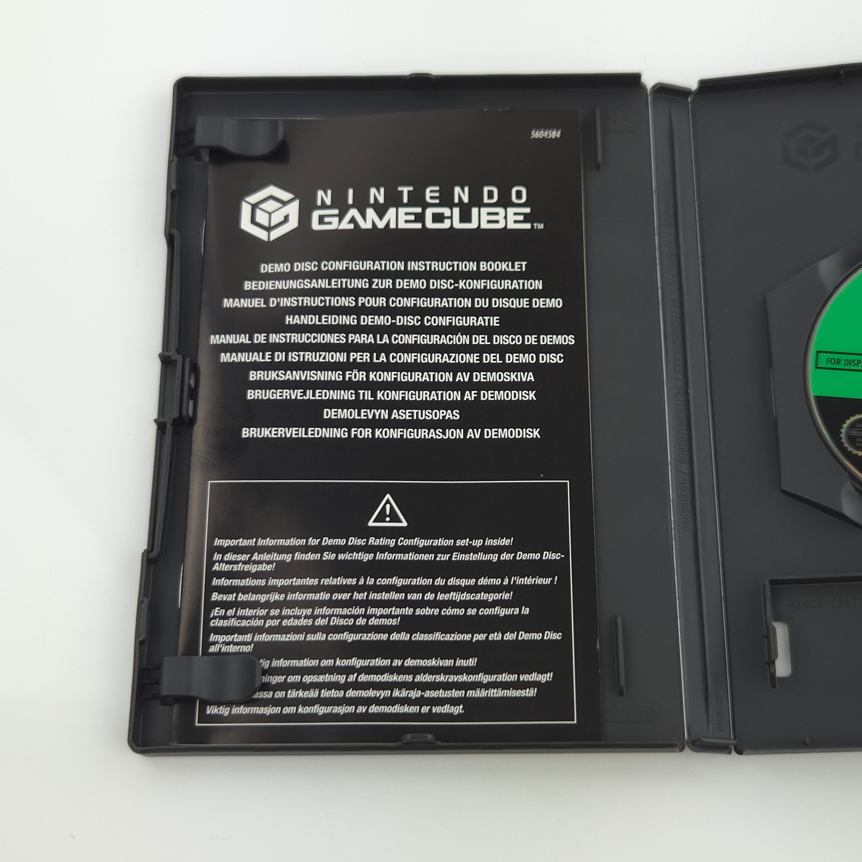 Nintendo GameCube Zubehör : Interactive Multi-Game Demo Disk May 2004 OVP