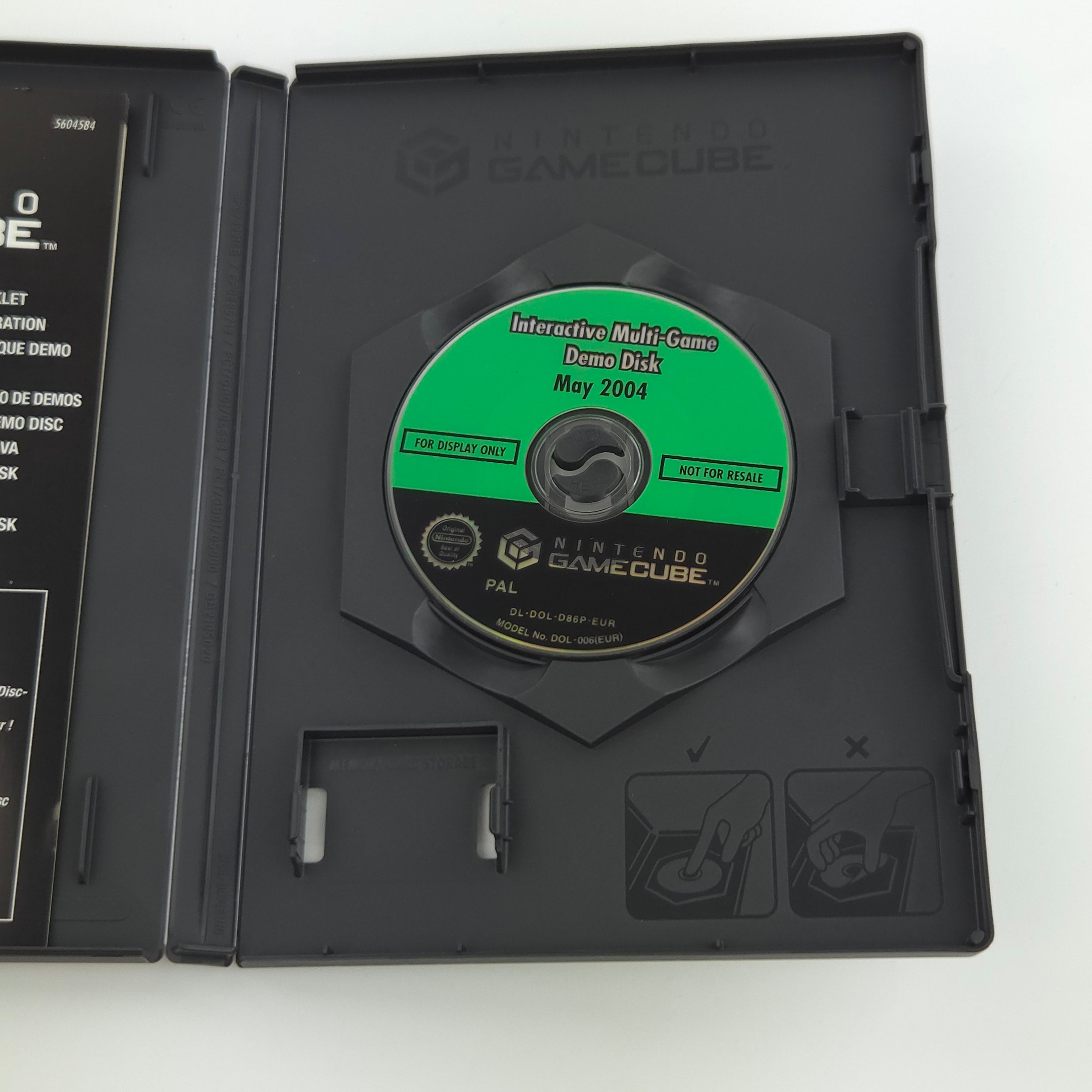 Nintendo GameCube Zubehör : Interactive Multi-Game Demo Disk May 2004 OVP