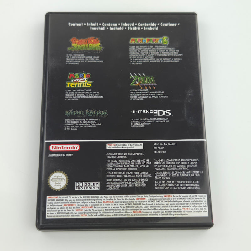 Nintendo GameCube Zubehör : Interactive Multi-Game Demo Disk February 2005 OVP