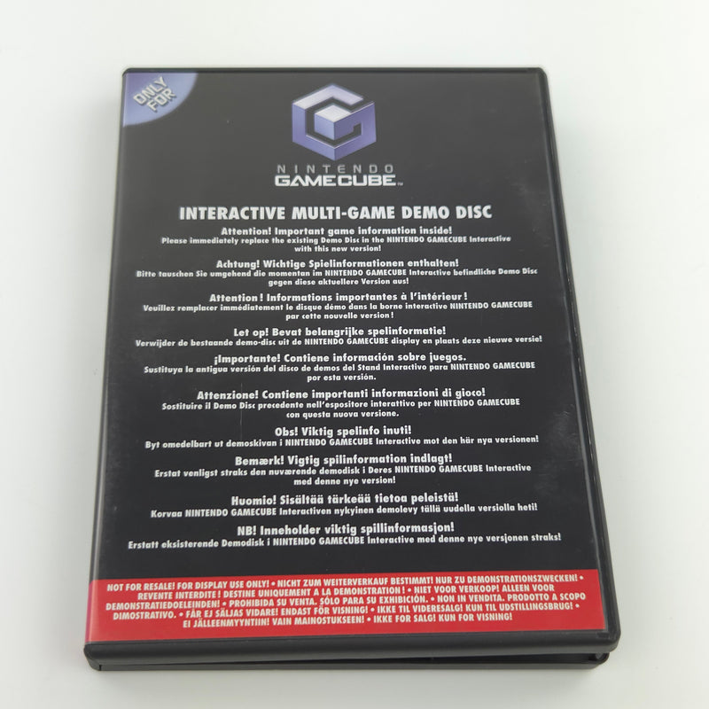 Nintendo GameCube Zubehör : Interactive Multi-Game Demo Disk February 2005 OVP