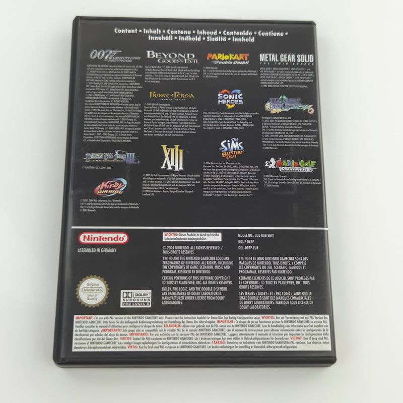 Nintendo GameCube Zubehör : Interactive Multi-Game Demo Disk March 2004 OVP