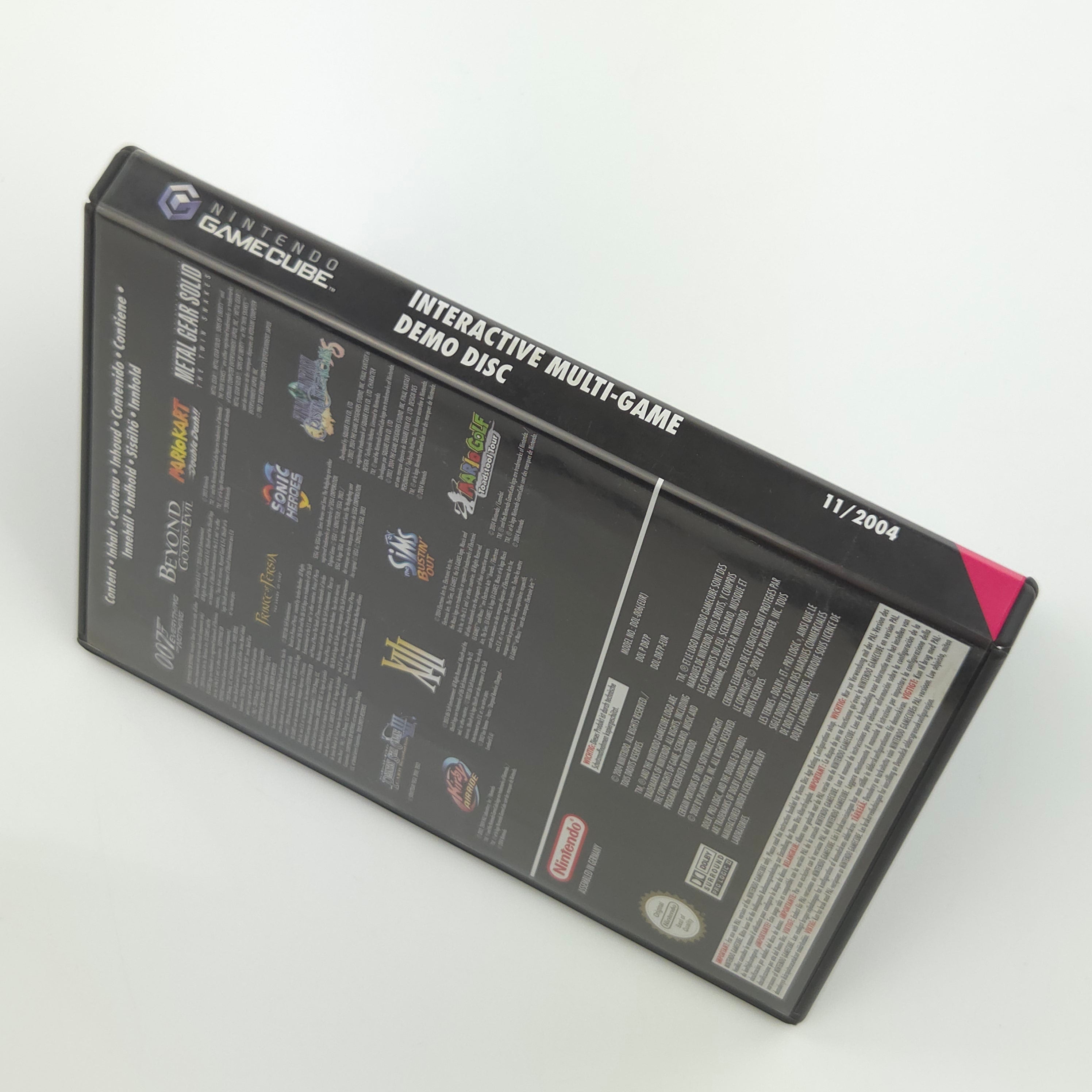Nintendo GameCube Zubehör : Interactive Multi-Game Demo Disk March 2004 OVP