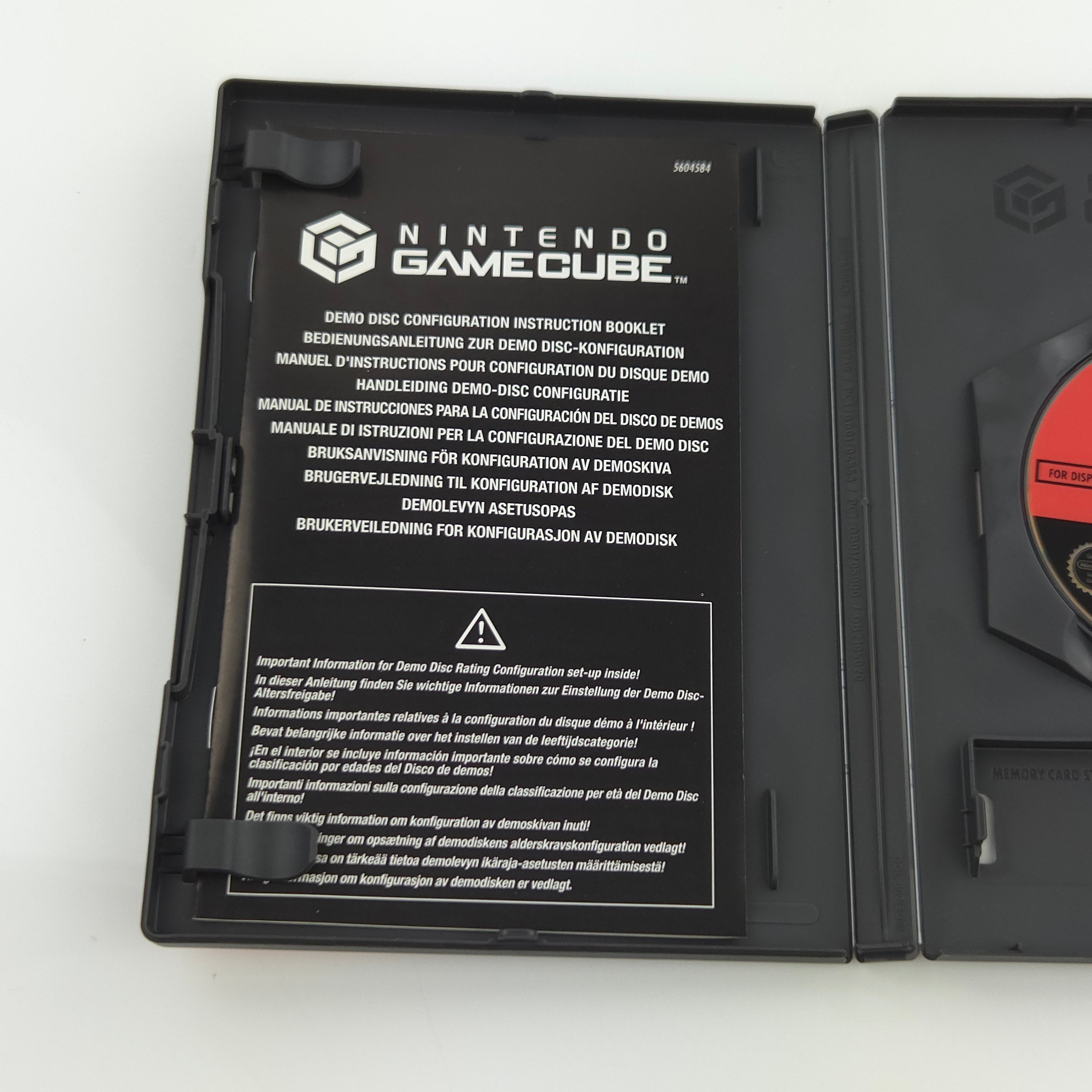 Nintendo GameCube Zubehör : Interactive Multi-Game Demo Disk March 2004 OVP
