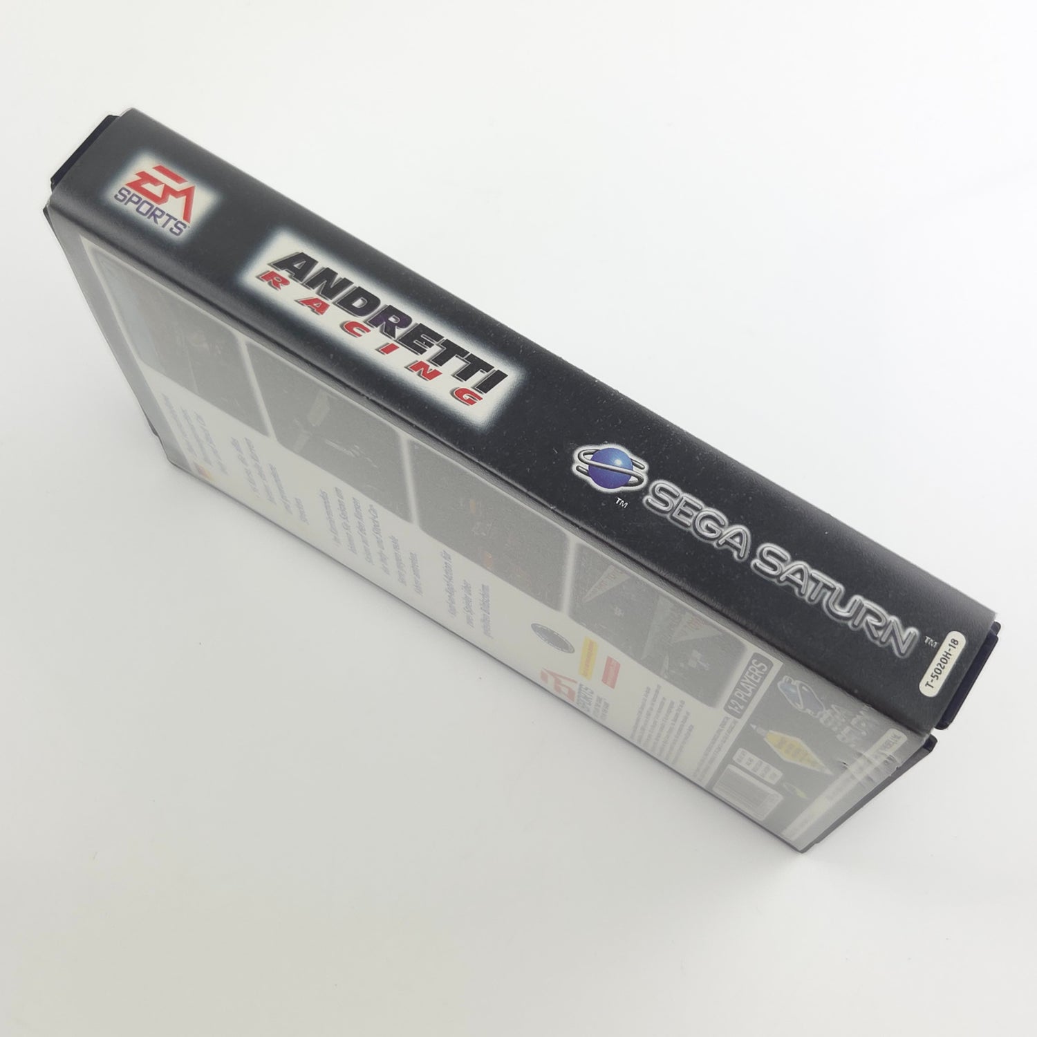 Sega Saturn Spiel : Andretti Racing - CD Disk Anleitung OVP / PAL Game