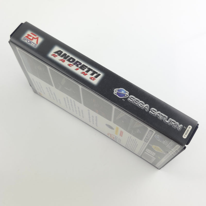 Sega Saturn Spiel : Andretti Racing - CD Disk Anleitung OVP / PAL Game