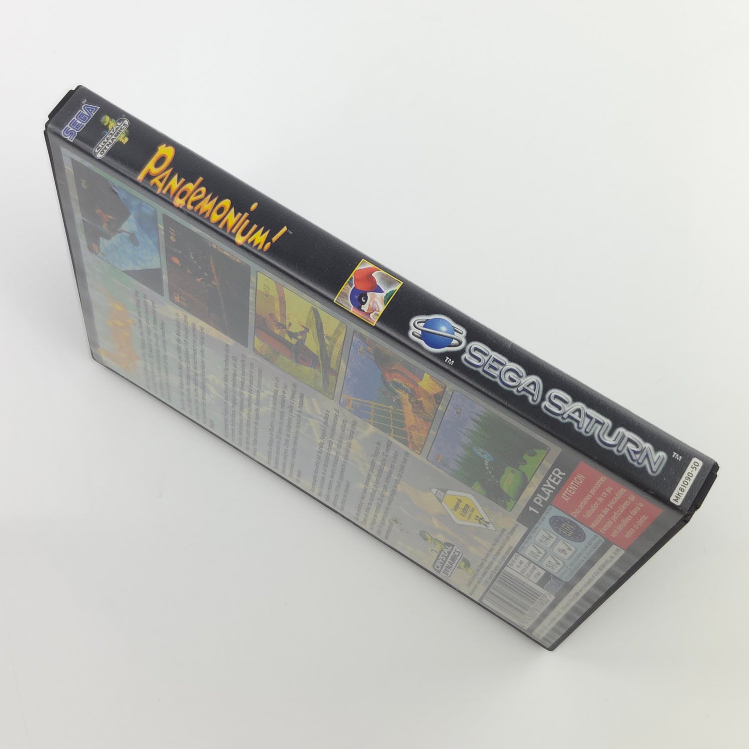 Sega Saturn Spiel : Pandemonium - CD Disk Anleitung OVP / PAL Game