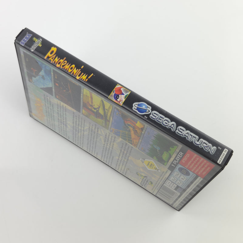Sega Saturn Spiel : Pandemonium - CD Disk Anleitung OVP / PAL Game