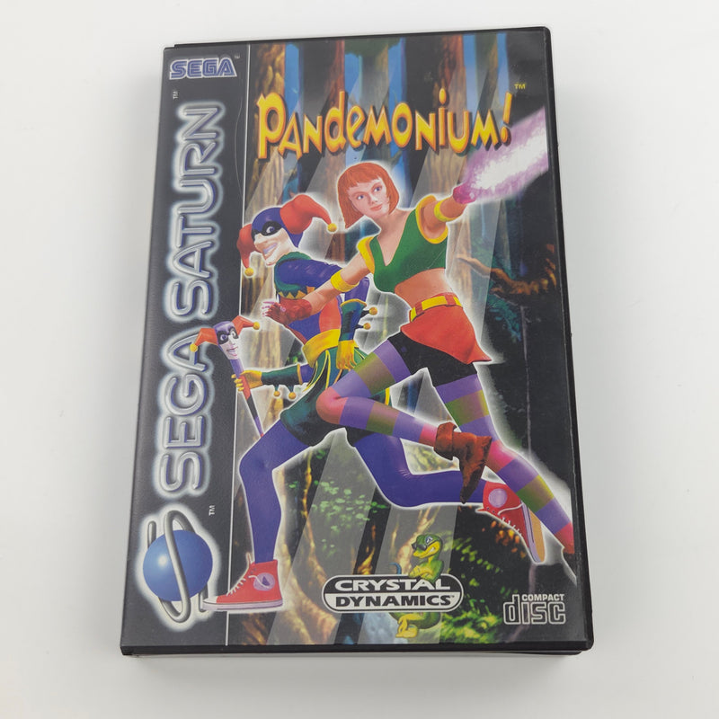 Sega Saturn Spiel : Pandemonium - CD Disk Anleitung OVP / PAL Game