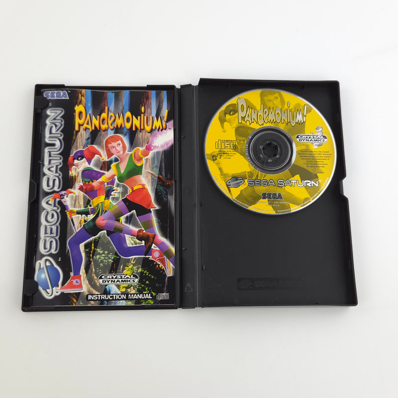 Sega Saturn Spiel : Pandemonium - CD Disk Anleitung OVP / PAL Game