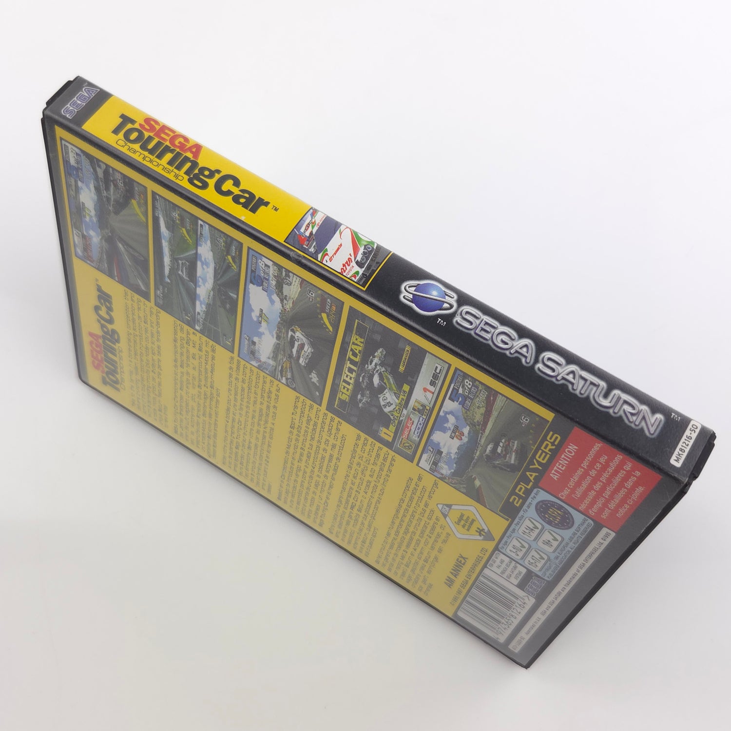 Sega Saturn Spiel : Touring Car Championship - CD Disk Anleitung OVP / PAL Game