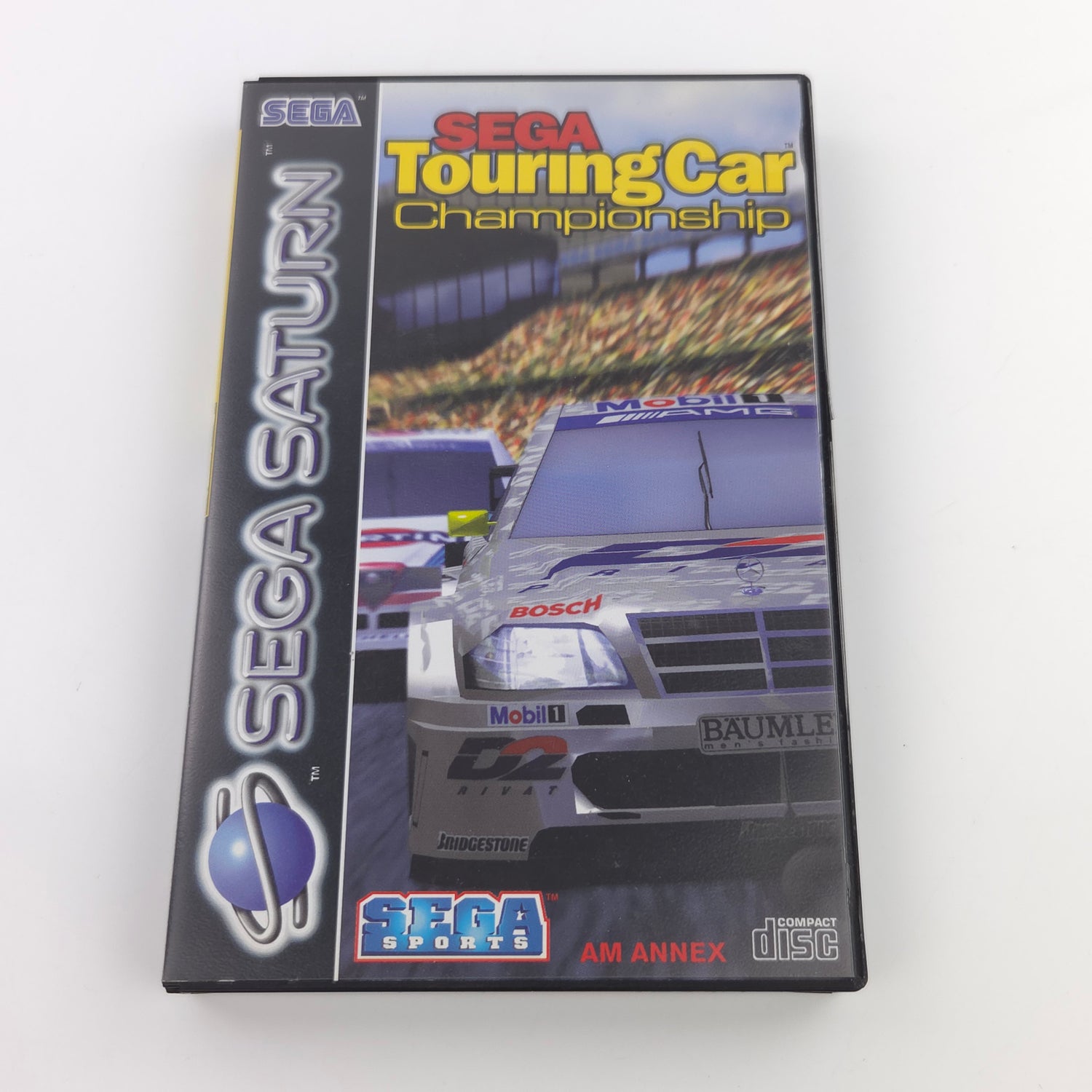 Sega Saturn Spiel : Touring Car Championship - CD Disk Anleitung OVP / PAL Game