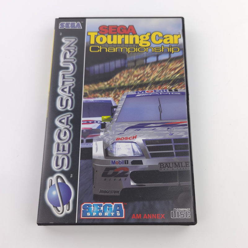 Sega Saturn Spiel : Touring Car Championship - CD Disk Anleitung OVP / PAL Game