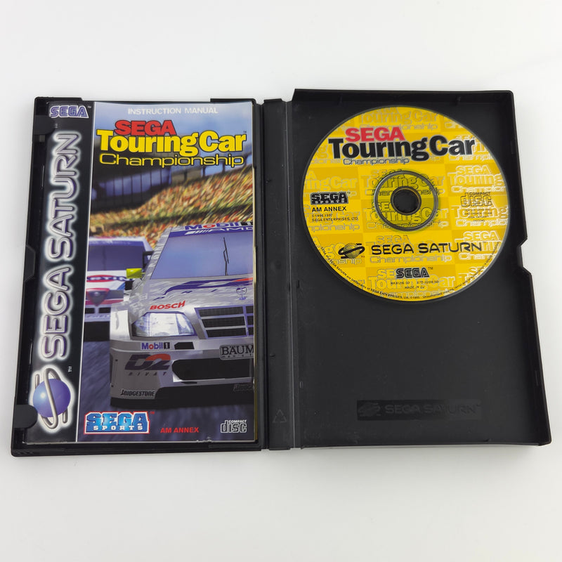 Sega Saturn Spiel : Touring Car Championship - CD Disk Anleitung OVP / PAL Game