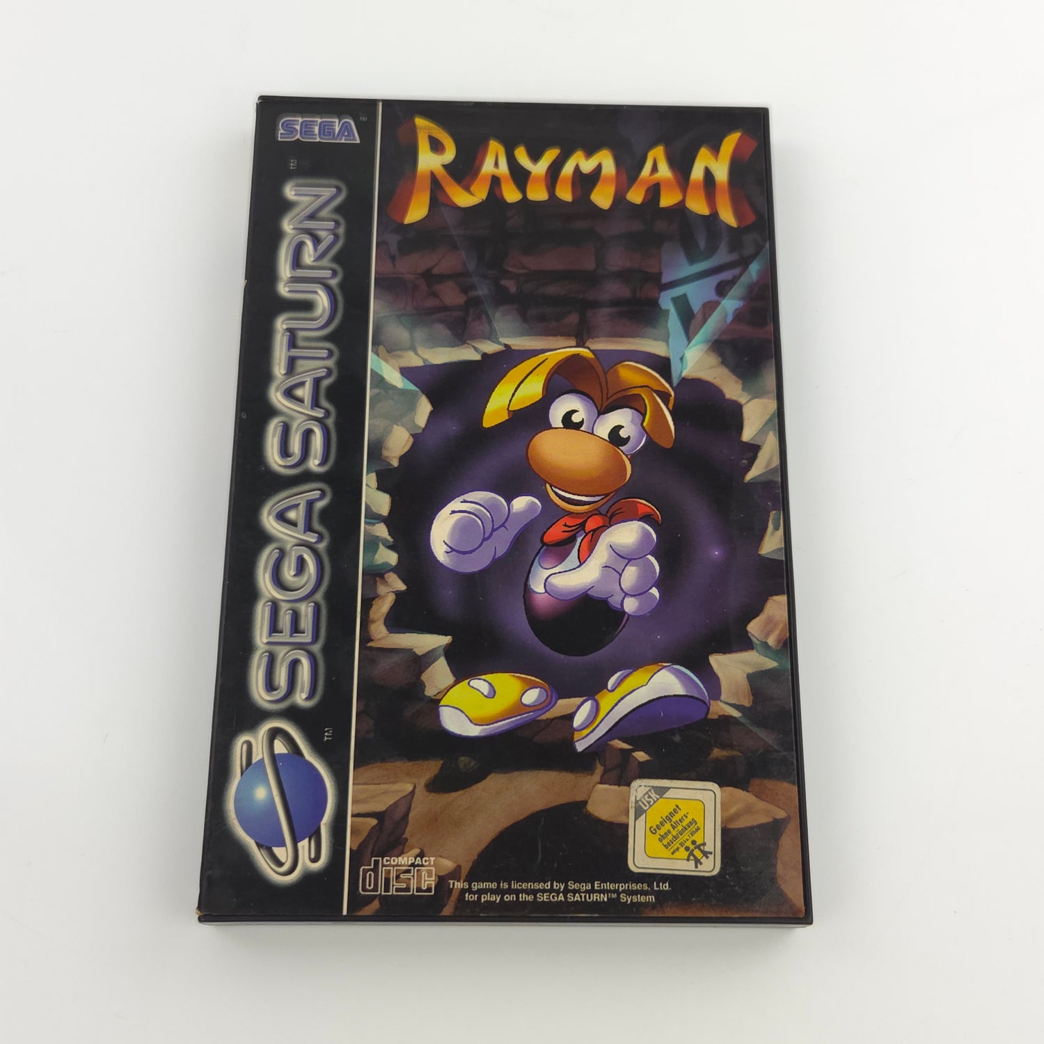 Sega Saturn Spiel : Rayman - CD Disk OVP ohne Anleitung / PAL Game