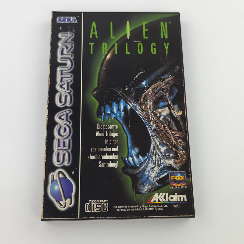 Sega Saturn Spiel : Alien Trilogy - CD Disk OVP ohne Anleitung / PAL Game