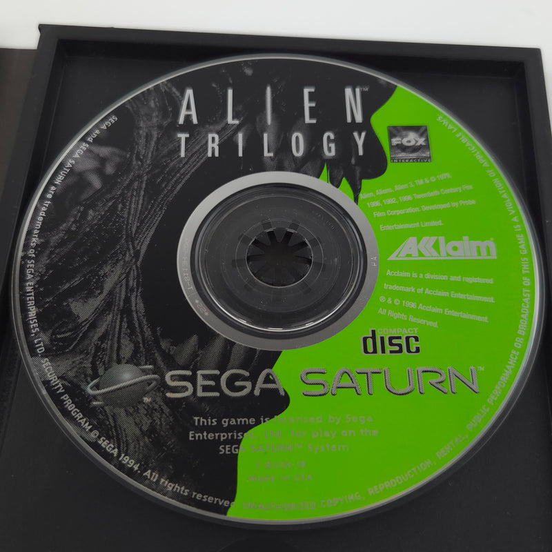 Sega Saturn Spiel : Alien Trilogy - CD Disk OVP ohne Anleitung / PAL Game