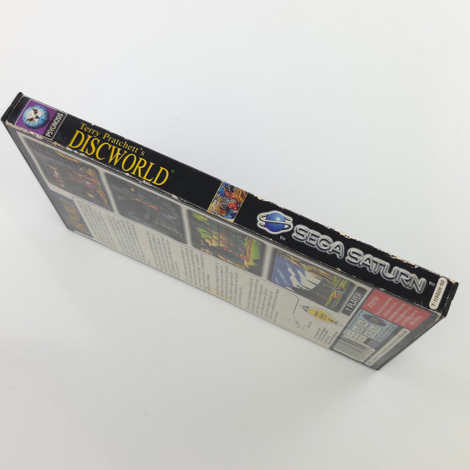 Sega Saturn Spiel : Terry Pratchetts Discworld - CD Disk OVP Anleitung PAL Game