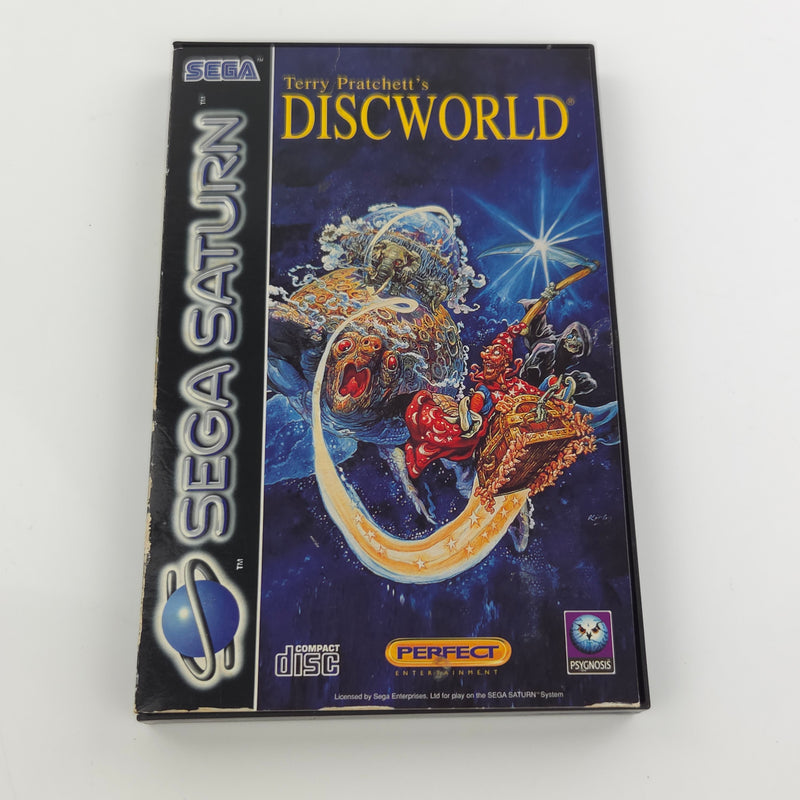 Sega Saturn Spiel : Terry Pratchetts Discworld - CD Disk OVP Anleitung PAL Game