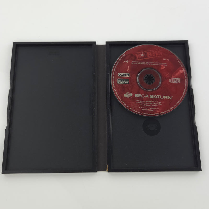 Sega Saturn Spiel : Worms - CD Disk OVP ohne Anleitung / PAL Game