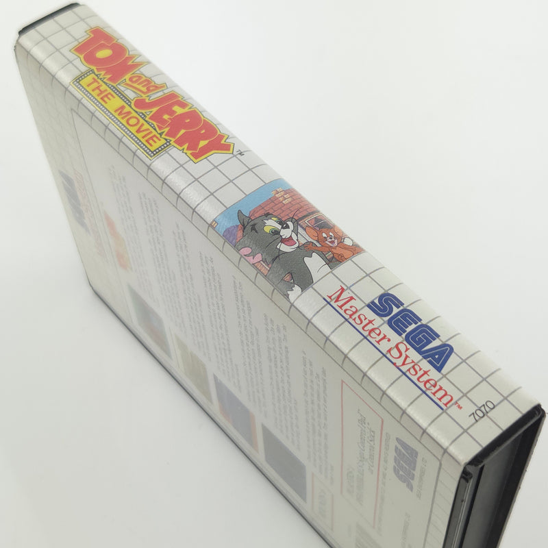 Sega Master System Spiel : Tom and Jerry The Movie - Modul Anleitung OVP PAL