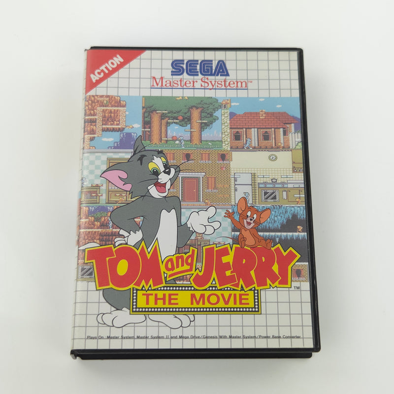 Sega Master System Spiel : Tom and Jerry The Movie - Modul Anleitung OVP PAL