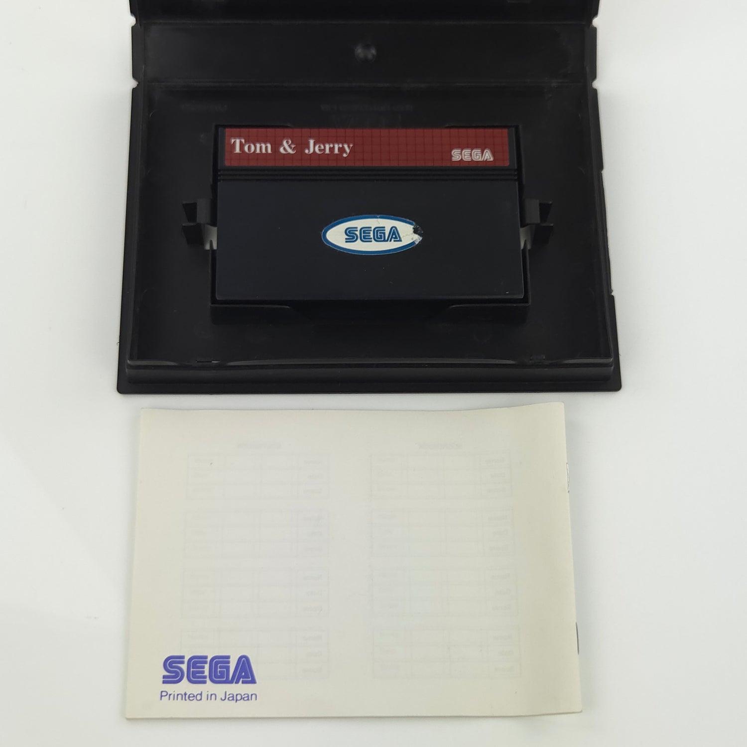 Sega Master System Spiel : Tom and Jerry The Movie - Modul Anleitung OVP PAL