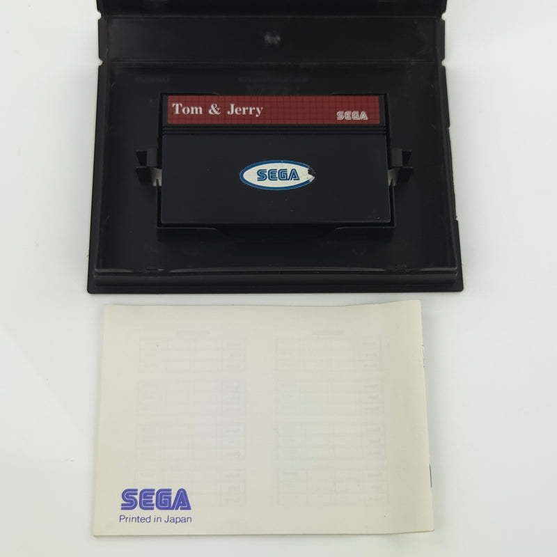 Sega Master System Spiel : Tom and Jerry The Movie - Modul Anleitung OVP PAL
