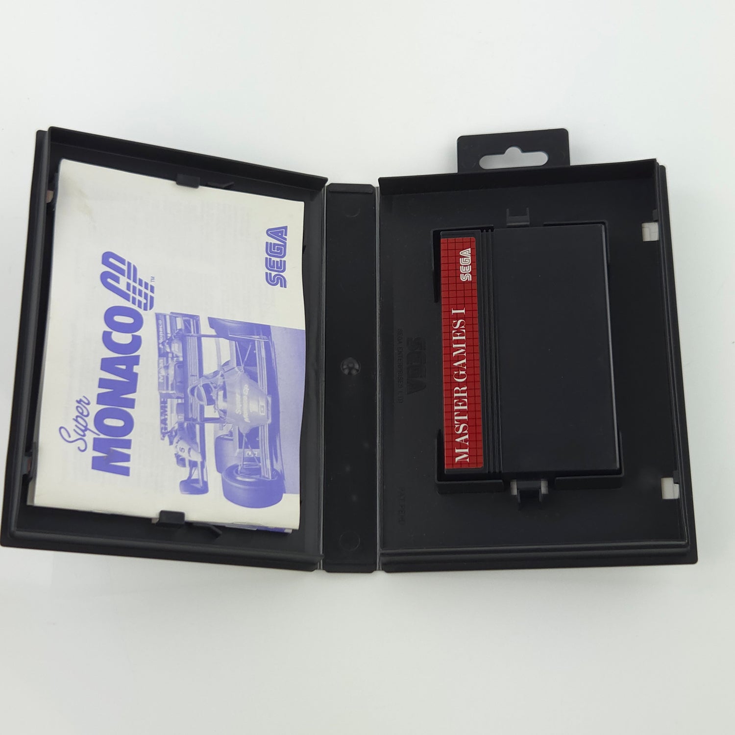 Sega Master System Spiel : Master Games 1 - Modul Anleitung OVP PAL