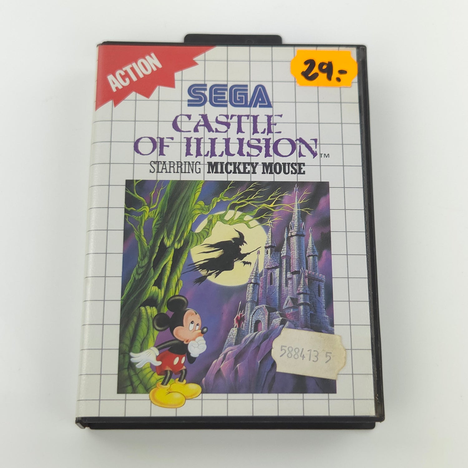 Sega Master System Spiel : Castle of iLLusion starring Mickey Mouse - OVP Modul