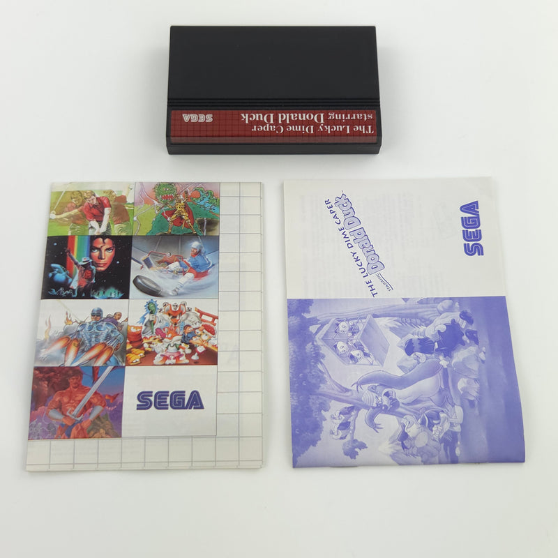 Sega Master System Spiel : The Lucky Dime Caper Donald Duck - OVP MS PAL