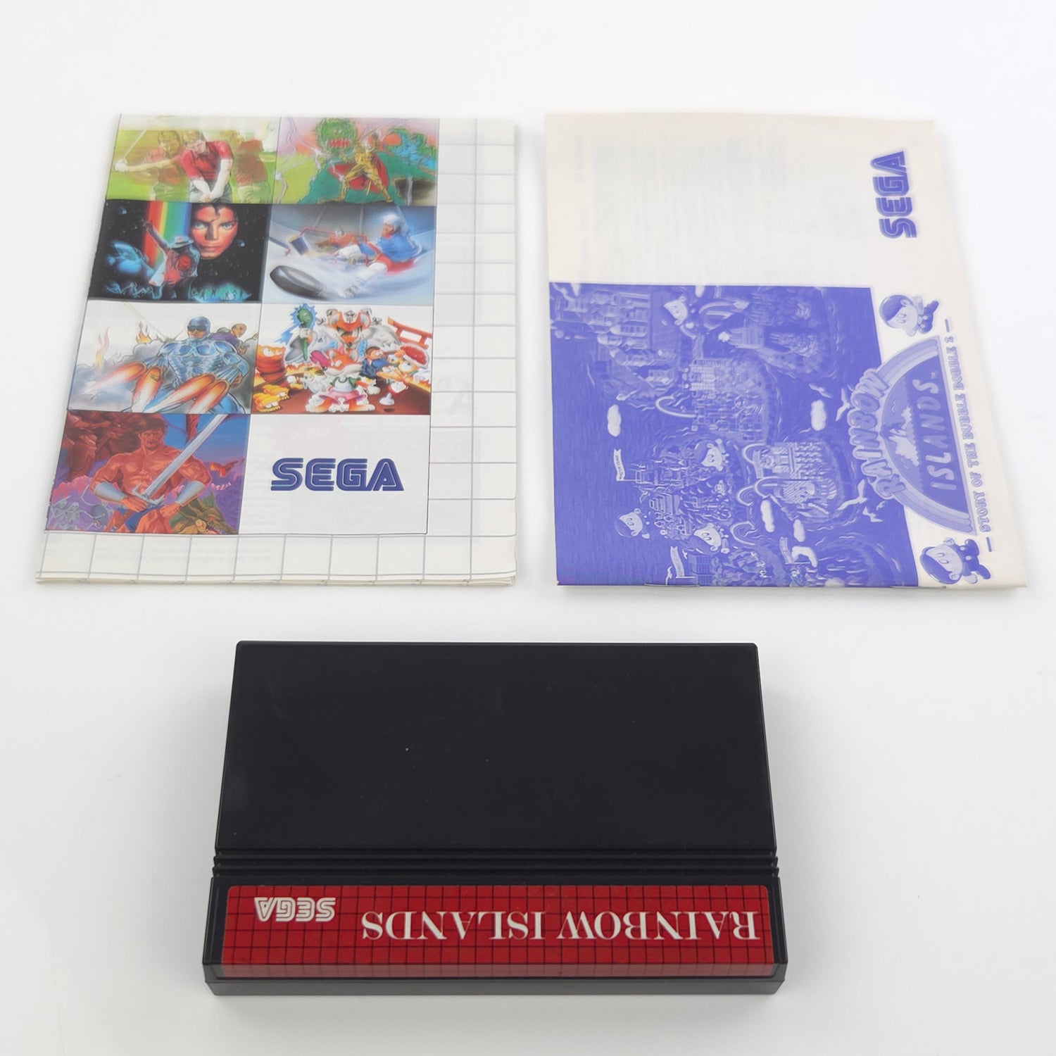 Sega Master System Spiel : Rainbow Islands Story of the Bubble Bobble 2 - OVP MS