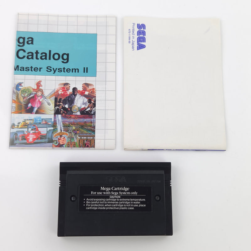 Sega Master System Spiel : Rainbow Islands Story of the Bubble Bobble 2 - OVP MS