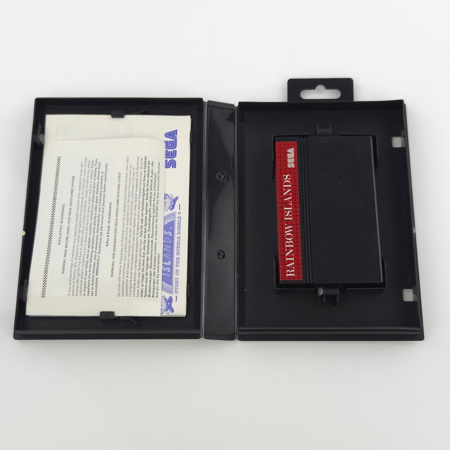 Sega Master System Spiel : Rainbow Islands Story of the Bubble Bobble 2 - OVP MS