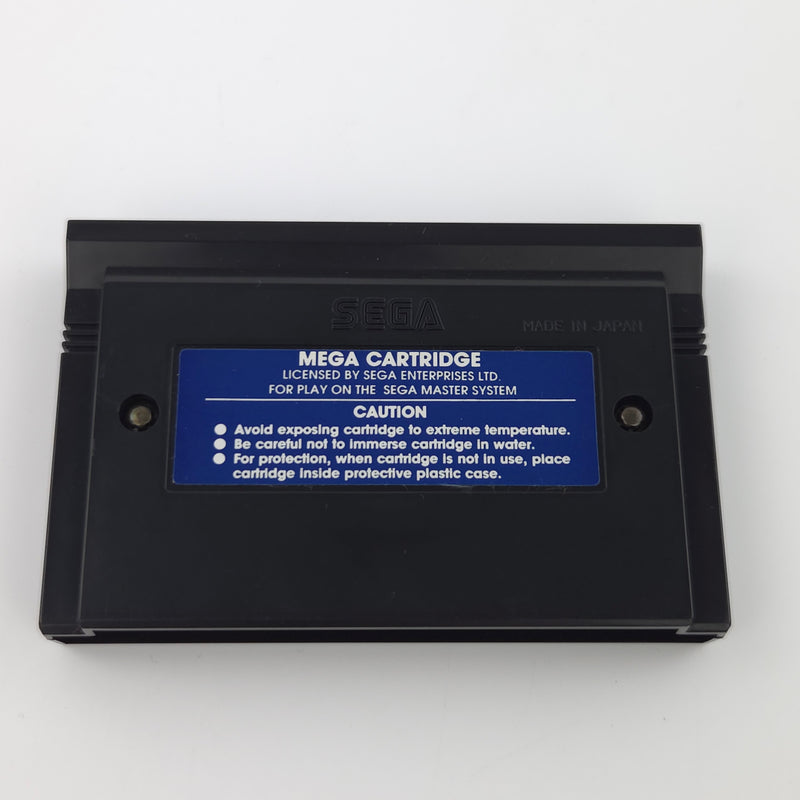 Sega Master System Spiel : Chuck Rock - Modul Anleitung OVP / PAL MS Game