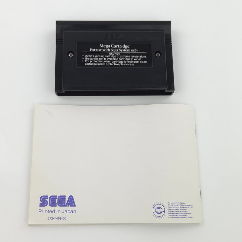 Sega Master System Spiel : The Ottifants - Modul Anleitung OVP / PAL MS Game