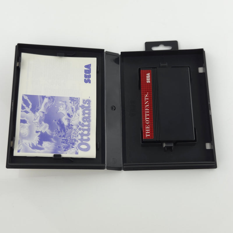Sega Master System Spiel : The Ottifants - Modul Anleitung OVP / PAL MS Game
