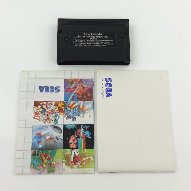 Sega Master System Spiel : Sonic The Hedgehog 2 - Modul Anleitung OVP / PAL MS