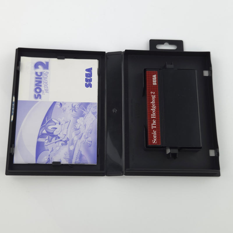 Sega Master System Spiel : Sonic The Hedgehog 2 - Modul Anleitung OVP / PAL MS