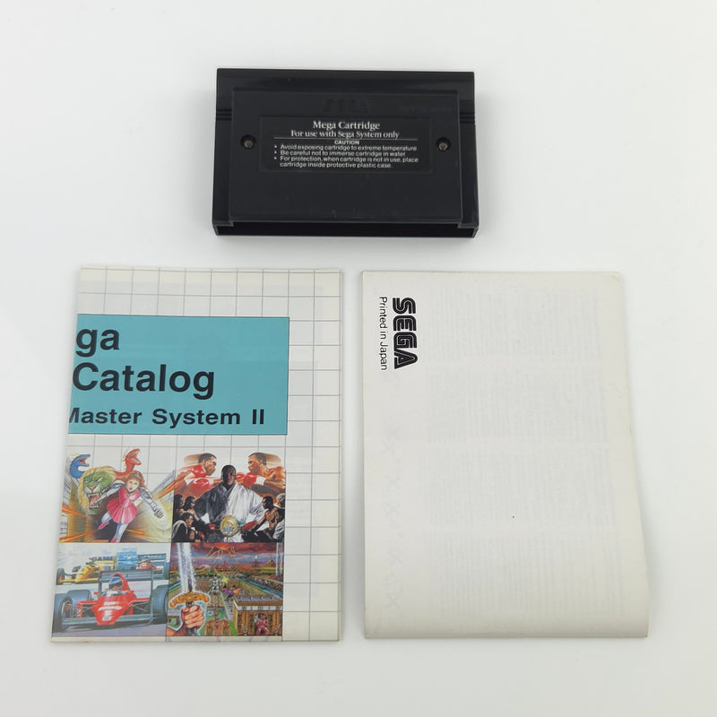 Sega Master System Spiel : Bubble Bobble - Modul Anleitung OVP / PAL MS Taito