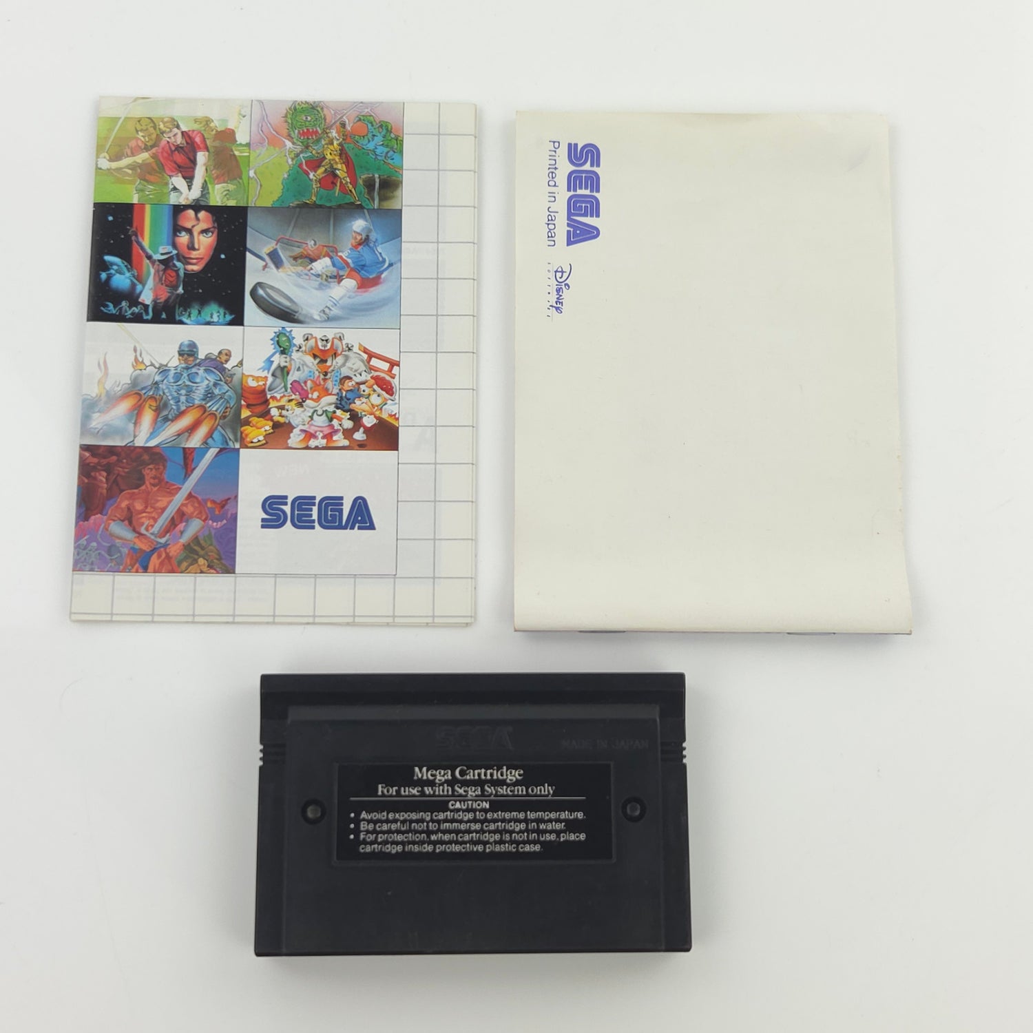 Sega Master System Spiel : Land of iLLusion Mickey Mouse - Modul Anleitung OVP