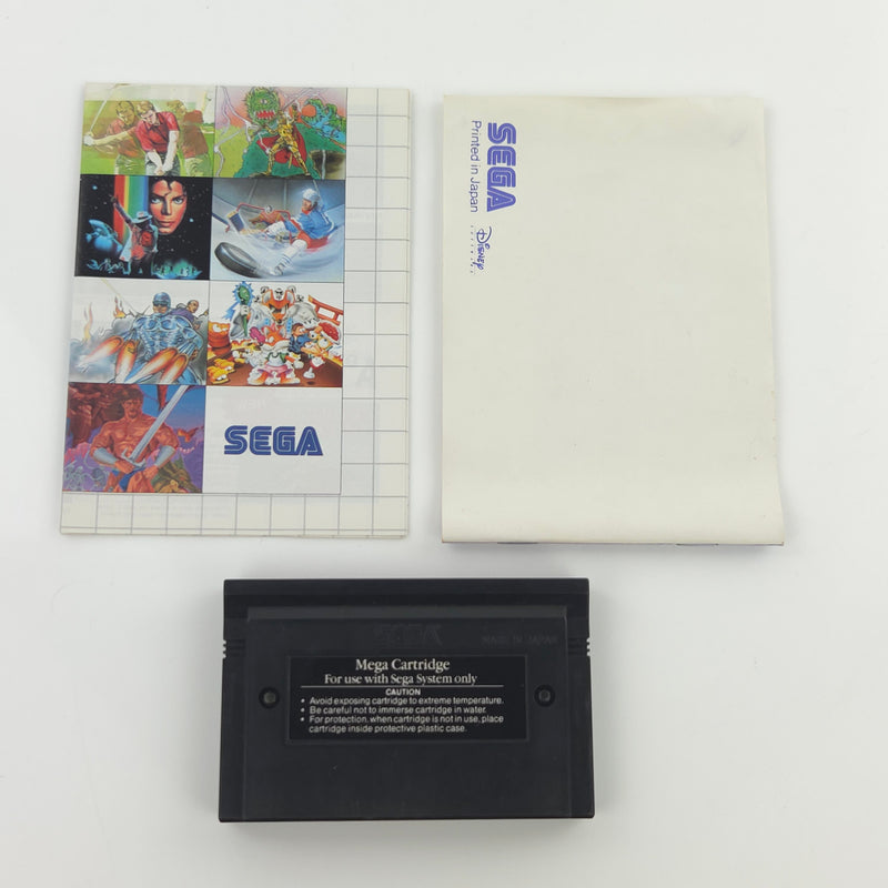 Sega Master System Spiel : Land of iLLusion Mickey Mouse - Modul Anleitung OVP