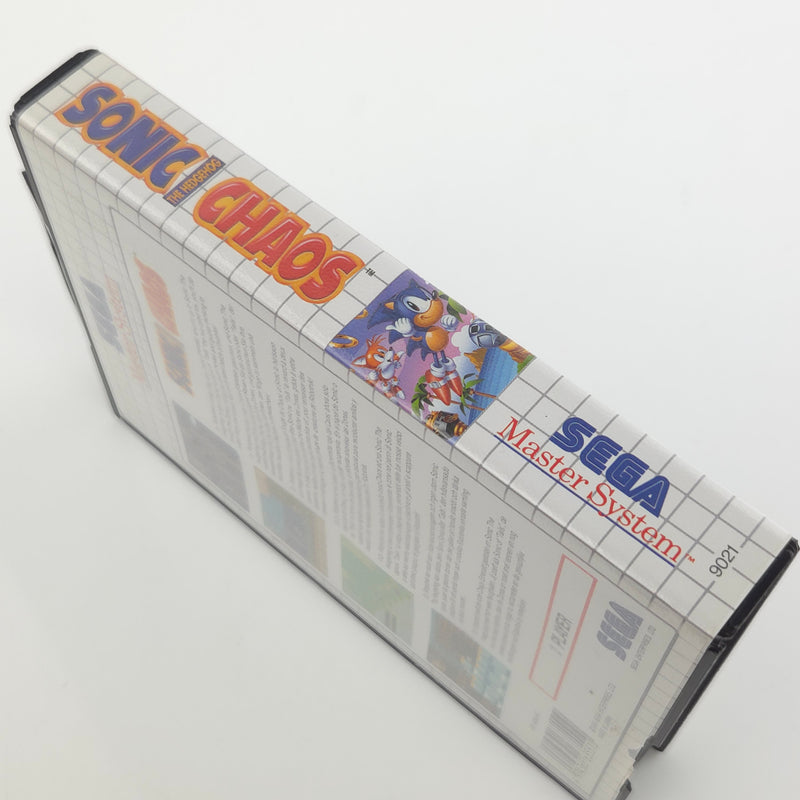 Sega Master System Spiel : Sonic The Hedgehog Chaos - Modul Anleitung OVP