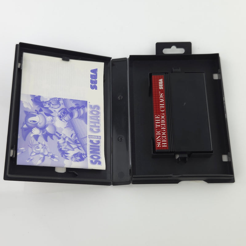 Sega Master System Spiel : Sonic The Hedgehog Chaos - Modul Anleitung OVP